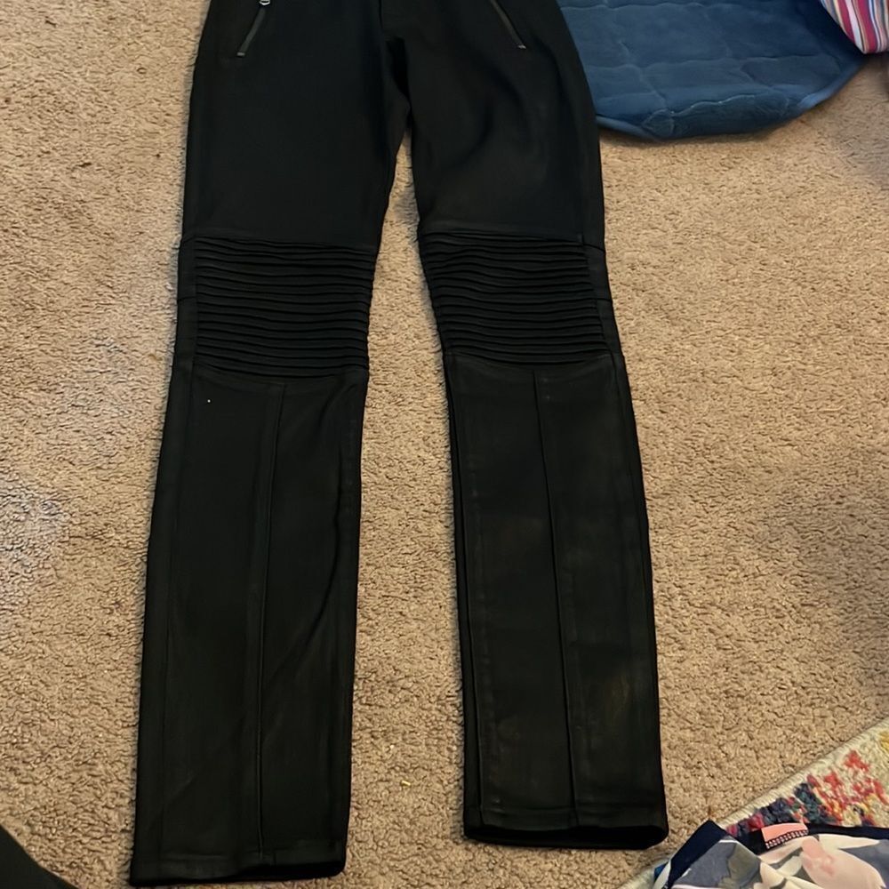 Hudson high rise moto pant coated 25 - Picture 2 of 8